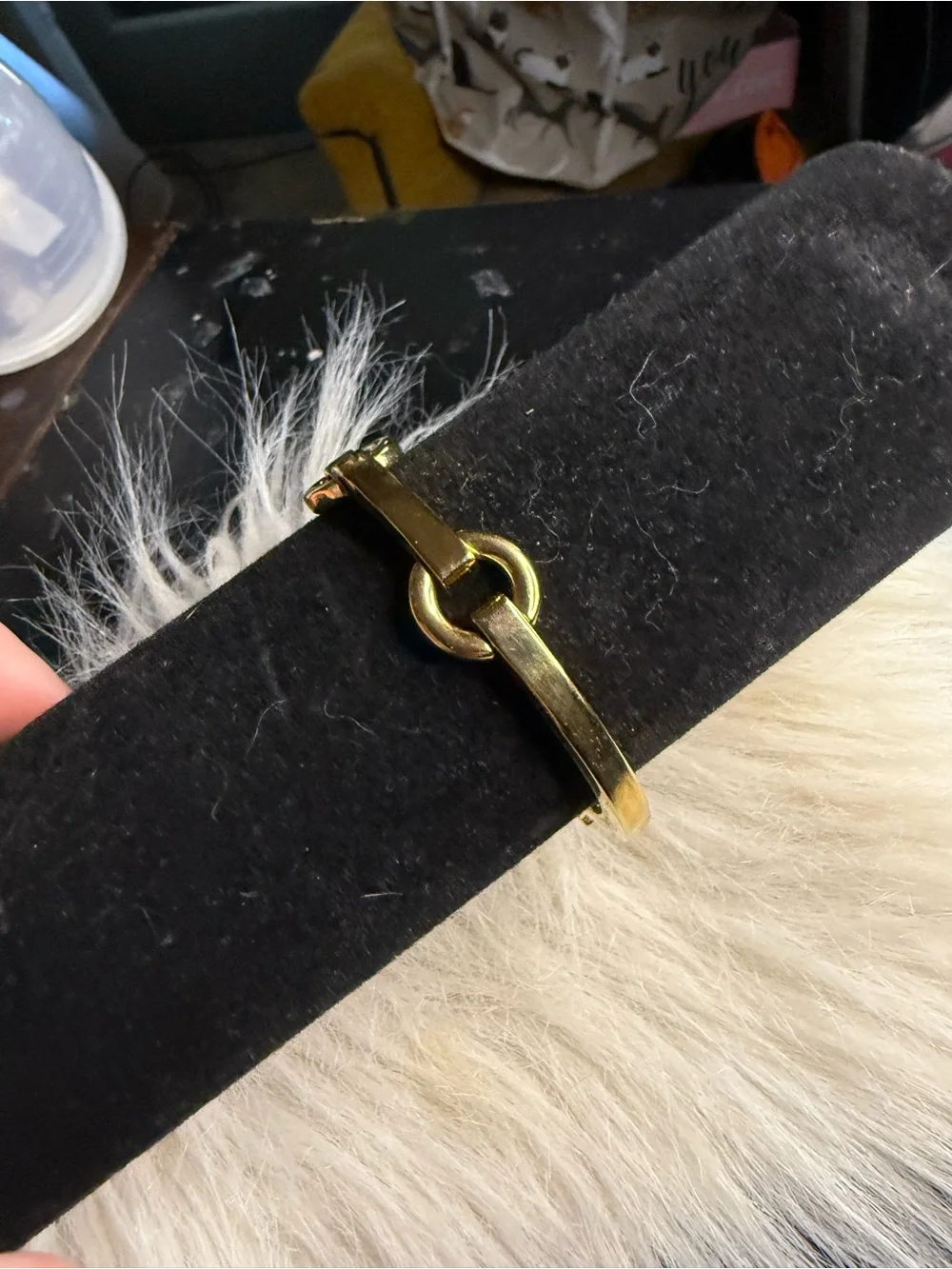 Michael Kors Gold Tone Link Logo Bracelet